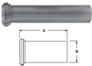 Plain Bevel Seat Tygon Hose Adapters - 14AHT