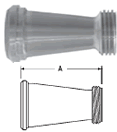 Plain Bevel Seat x Threaded Bevel Seat Concentric Reducers - B3115F