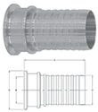 316 Stainless Sanitary Stems