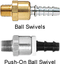 Dixon Ball and Push-On Ball Swivels