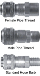 Dixon Air Chief Industrial Interchange Automatic Quick-Connect Couplers