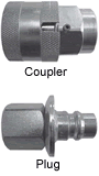 Dixon Hydraulic Water-Blast Quick Couplers