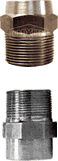 Dixon Hex and Octagonal Nipples for Welding to Metal Hose