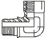 SHF / 5502 - Male NPT x Female NPT 90 Degree