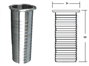 Long Clamp Hose Adapters