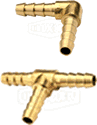 Dixon Brass Barbed Hose Splicers