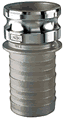 Part E Male Adapter x Hose Shank - 304 Stainless