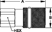 Series QA 29000 Flat Face - Sockets