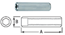 ZSi / Z Clamp Socket Head Stacking Nut