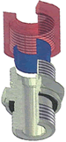 Malone / Male BSPP to Tube with Form R Seal