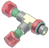 Malone / Male Run Tee - Tube to Male Metric