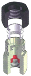 Malone / Female BSPP to Tube Gauge Connector