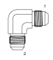Tompkins / 2500 JIC Union Elbow 90 Degree