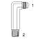 Tompkins / 2501-LLL JIC to Pipe Extra Long Elbow 90 Degree