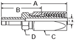 Fractional Stand Pipe with Hoke Groove