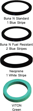 PT Coupling Buna, Neoprene, & Viton Coupling Gaskets