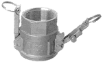 Part D (Female Coupler x Female NPT) K-Loc™ Auto Lock Couplers - 316 SS