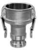 Reducing Coupler/Adapter - Part D x A - Aluminum