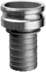 Reducing Adapter x Hose Shank - Aluminum