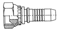 Female JIC 37° Flare Swivel / Spiral Hose Inserts