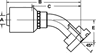 Cat Flange 45 degree Rigid