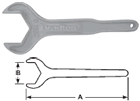 Single Side Aluminum Hex Wrench - 25H