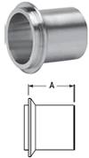 Male I-Line Long Weld Ferrules - 14WLI