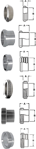 Dixon Bevel Seat Ferrules