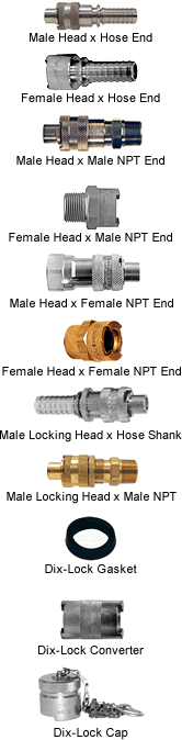 Dixon Dix-Lock Quick Acting Couplings