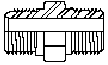 SHF / 5404 - Male NPT x Male NPT