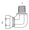 Tompkins / 1501 Pipe Swivel Elbow 90 Degree