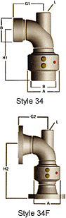 OPW Style 34 Swivel Joints