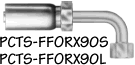 SAE 100R7 - Swage PCTS Couplings. PCTS permanent