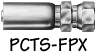 SAE 100R7 - Swage PCTS Couplings. PCTS permanent