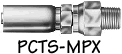 SAE 100R7 - Swage PCTS Couplings. PCTS permanent