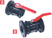 Flange Ball Valves, Bolt Connection 2-1/2" & 3"