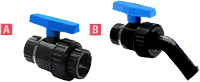 Single Union Polypropylene Ball Valves