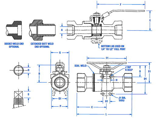 41SS AND 41CS SEAL-WELDED