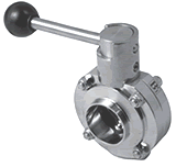 B5101 Series Butterfly Valve with Pull Handle, Buttweld End