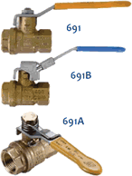 Morrison Bros. 691 Series Full Port Ball Valves