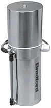 Vertical Stainless Steel Canister / With Control Top