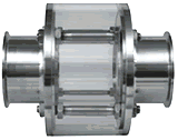 In-Line Sight Glass with Shield - B54MPS