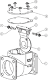 Dixon Bayco / Bayco High Flow 3030 Series 3 inch Swing Check Valves