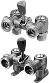 Bronze Washing Machine Valves / S-11, T11