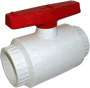 2-Piece EZ Turn PVC Ball Valve S-601EZ