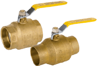 Series 8155 and 8156 Brass Ball Valve