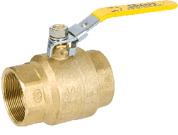 Series 1011TTE Brass Ball Valve