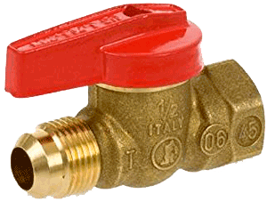 Series 231 Straight Gas Ball Valve, Flare