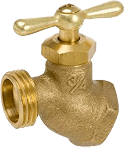 Series 162 Brass No Kink Hose Bibb, FIP Inlet