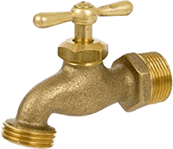 Series 160 Brass Hose Bibb, MIP Inlet